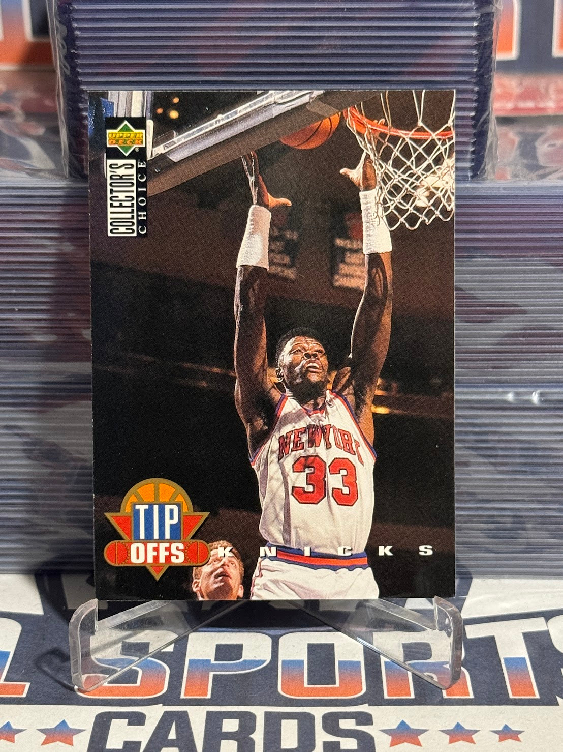 1994 Upper Deck Collector's Choice (Tip Offs) Patrick Ewing #183