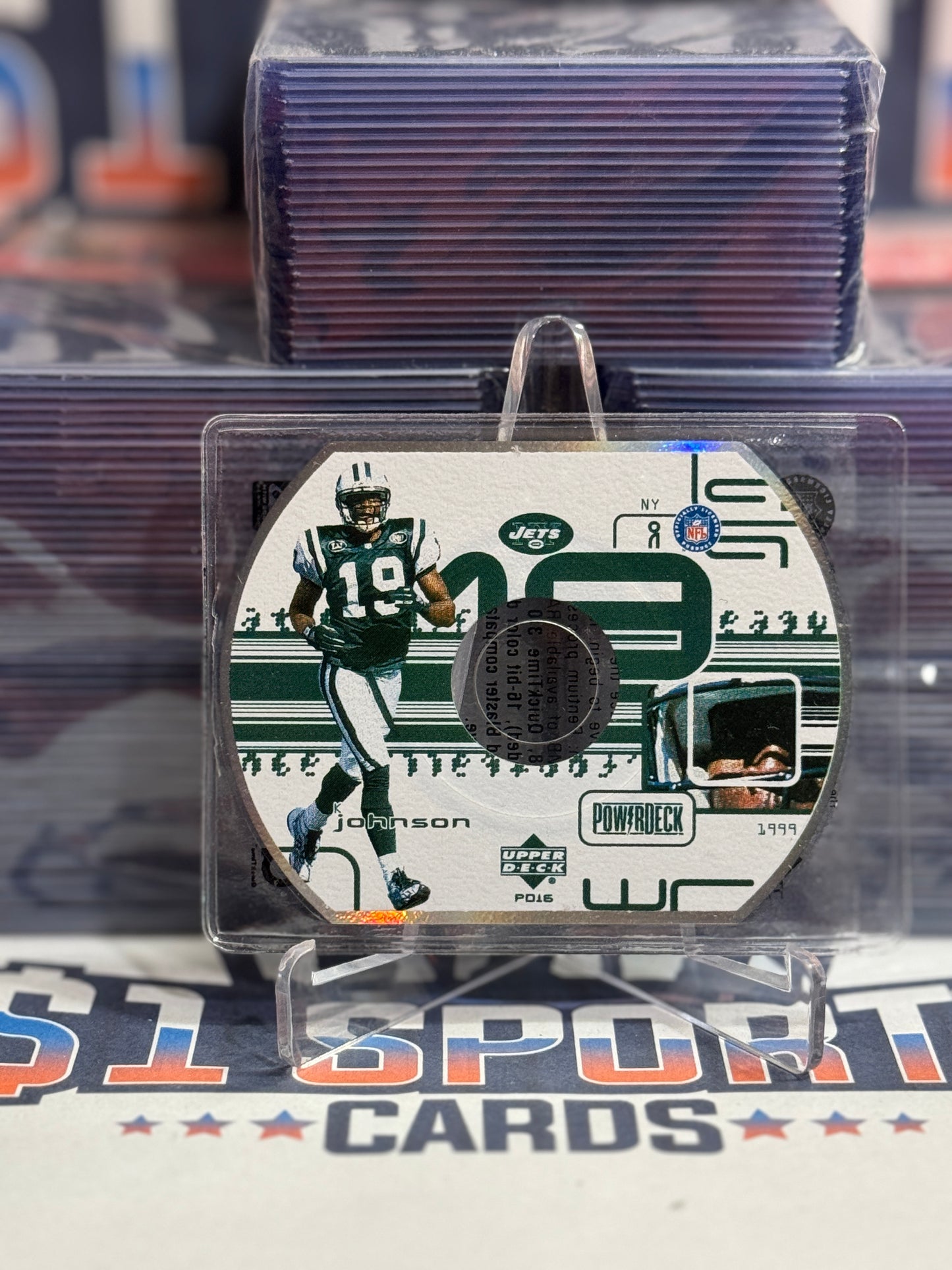 1999 Upper Deck Power Deck (CD-Rom) Keshawn Johnson #PD16
