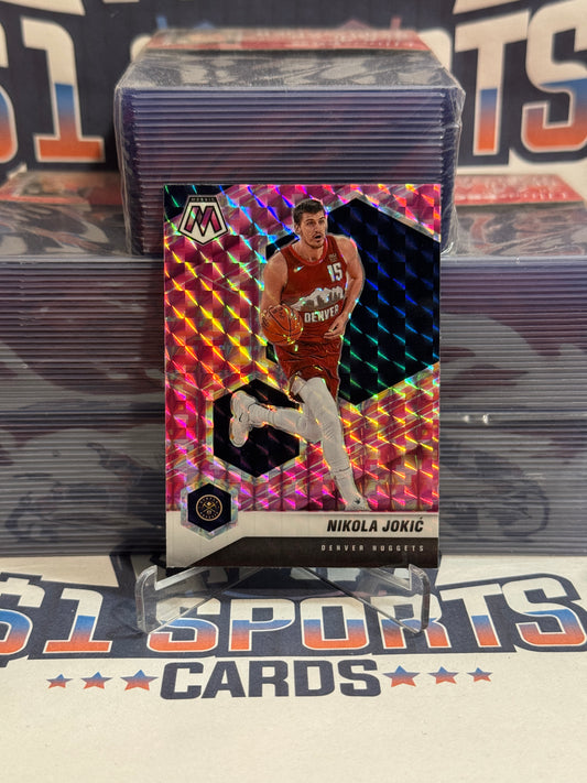2020 Panini Mosaic (Pink Camo Prizm) Nikola Jokic #21