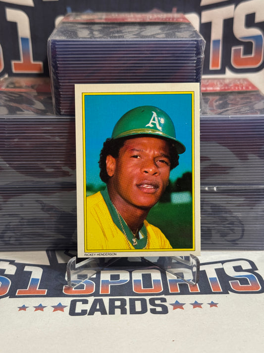 1983 Topps (All-Star Glossy) Rickey Henderson #33