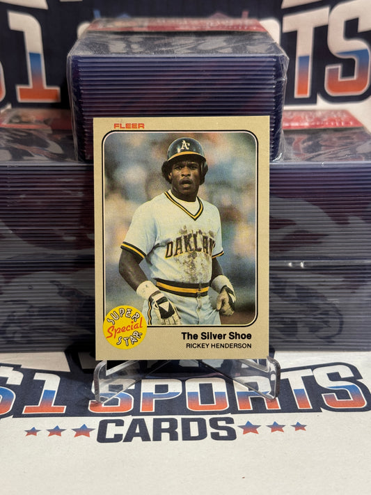 1983 Fleer (Super Star Special) Rickey Henderson #639
