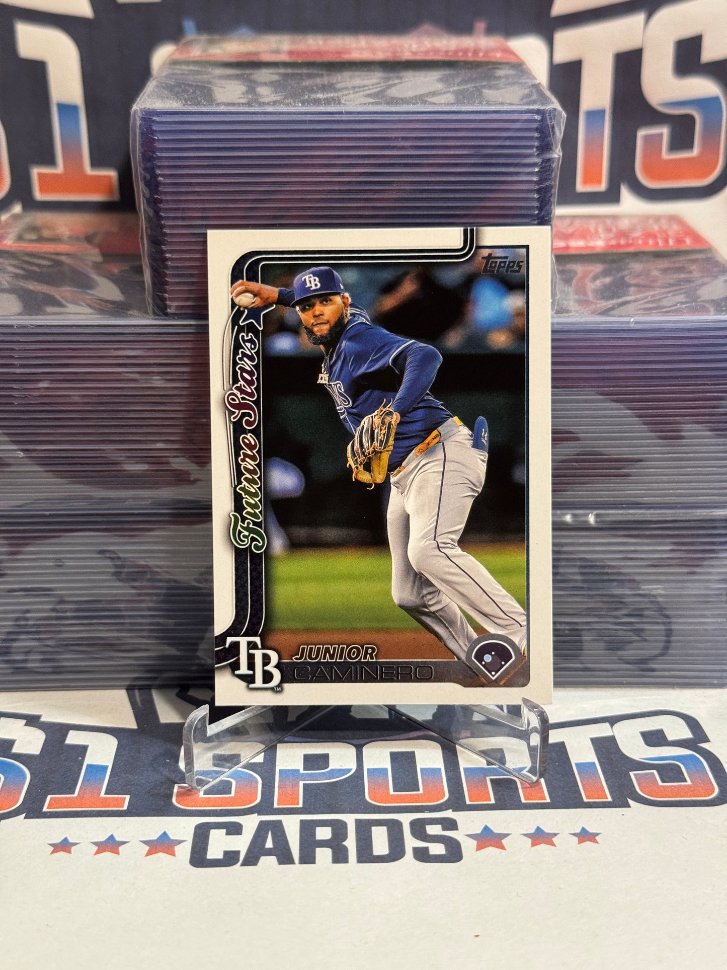 2025 Topps (Future Stars) Junior Caminero #477