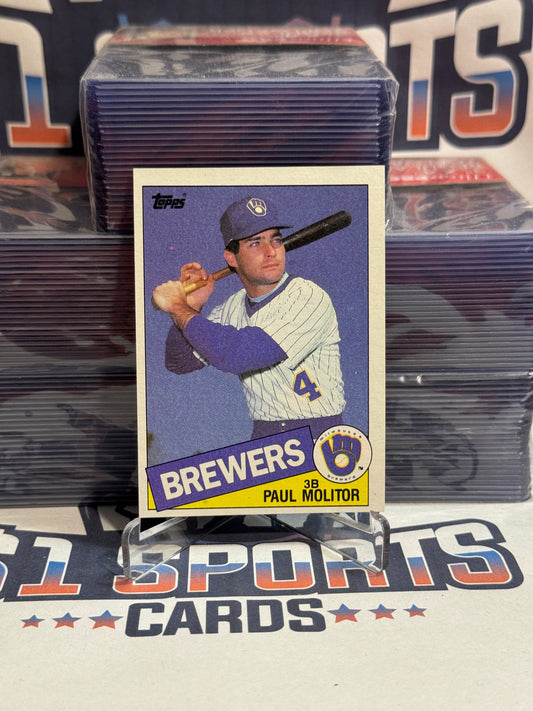 1985 Topps Paul Molitor #522
