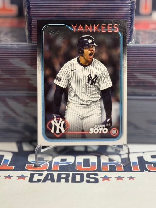 2024 Topps Update (Yankees Debut) Juan Soto #US1
