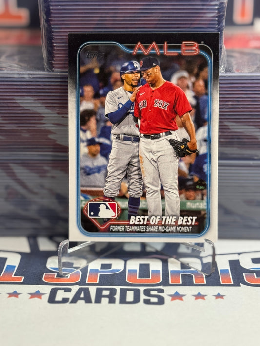 2024 Topps (Former Teammates) Mookie Betts & Rafael Devers #424