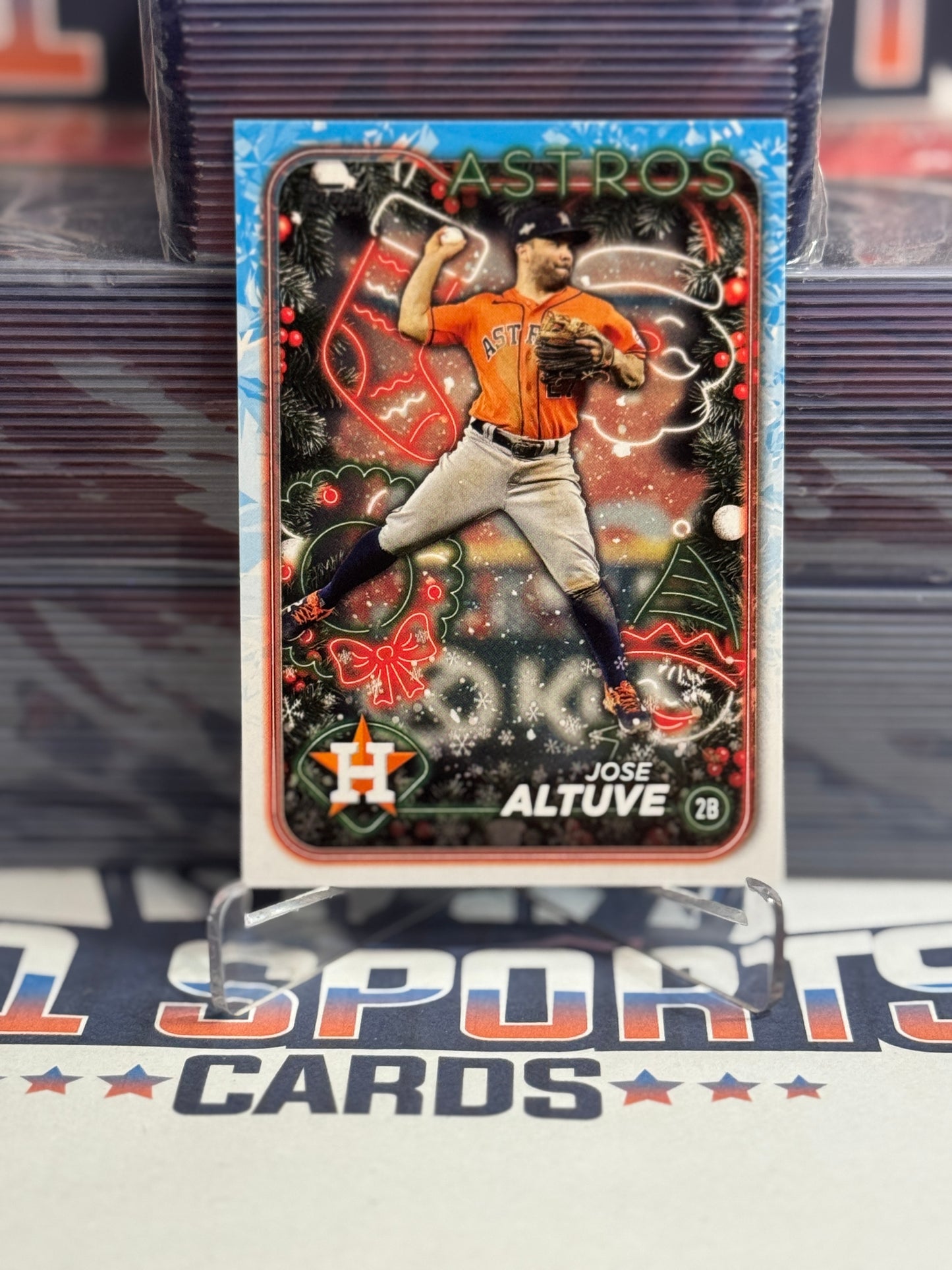 2024 Topps Holiday Jose Altuve #H8