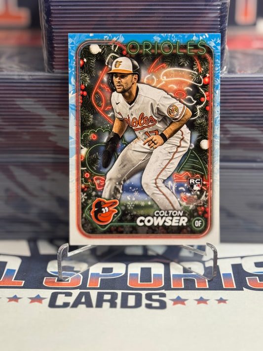 2024 Topps Holiday Colton Cowser Rookie #H170