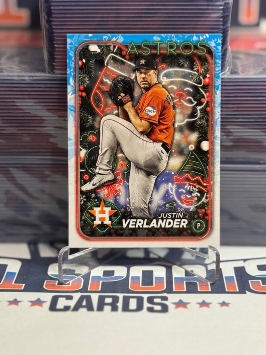 2024 Topps Holiday Justin Verlander #H68