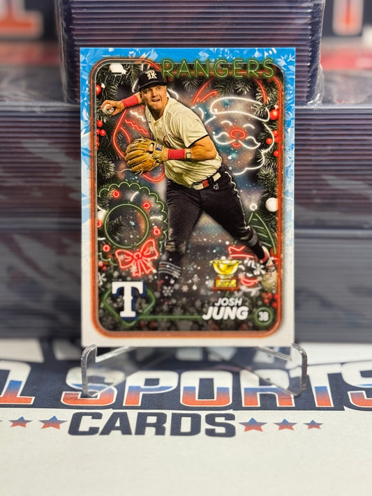 2024 Topps Holiday (Rookie Cup) Josh Jung #H73