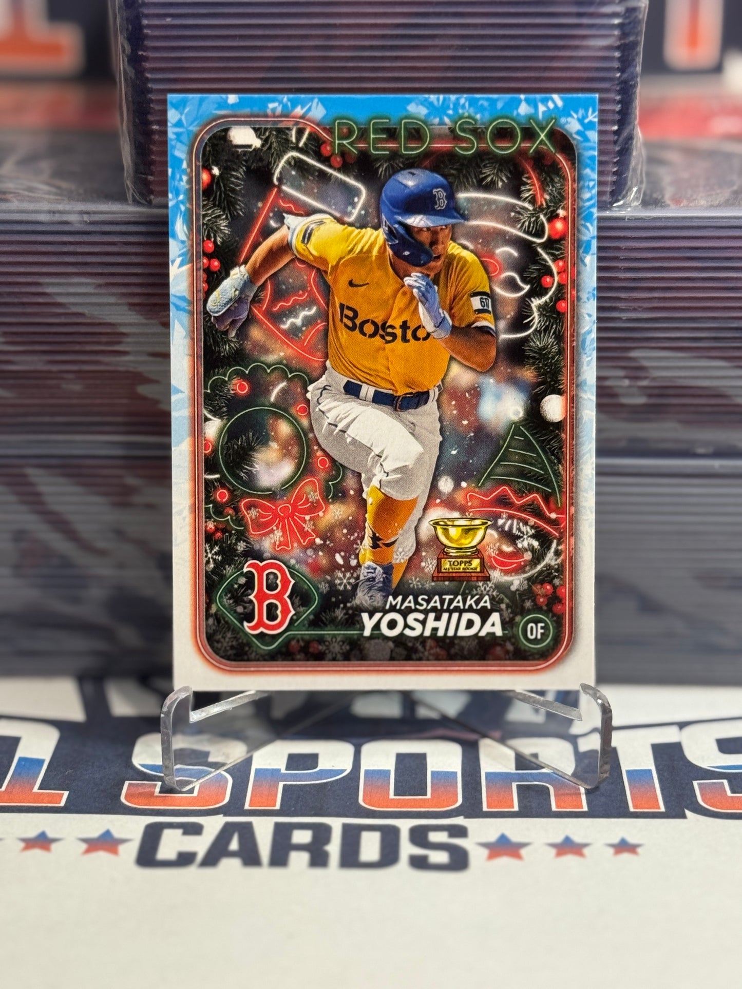 2024 Topps Holiday (Rookie Cup) Masataka Yoshida #H5