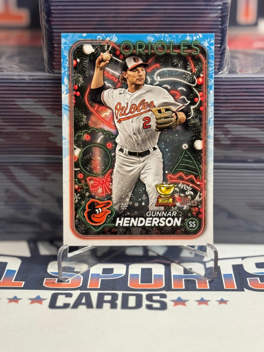 2024 Topps Holiday (Rookie Cup) Gunnar Henderson #H150