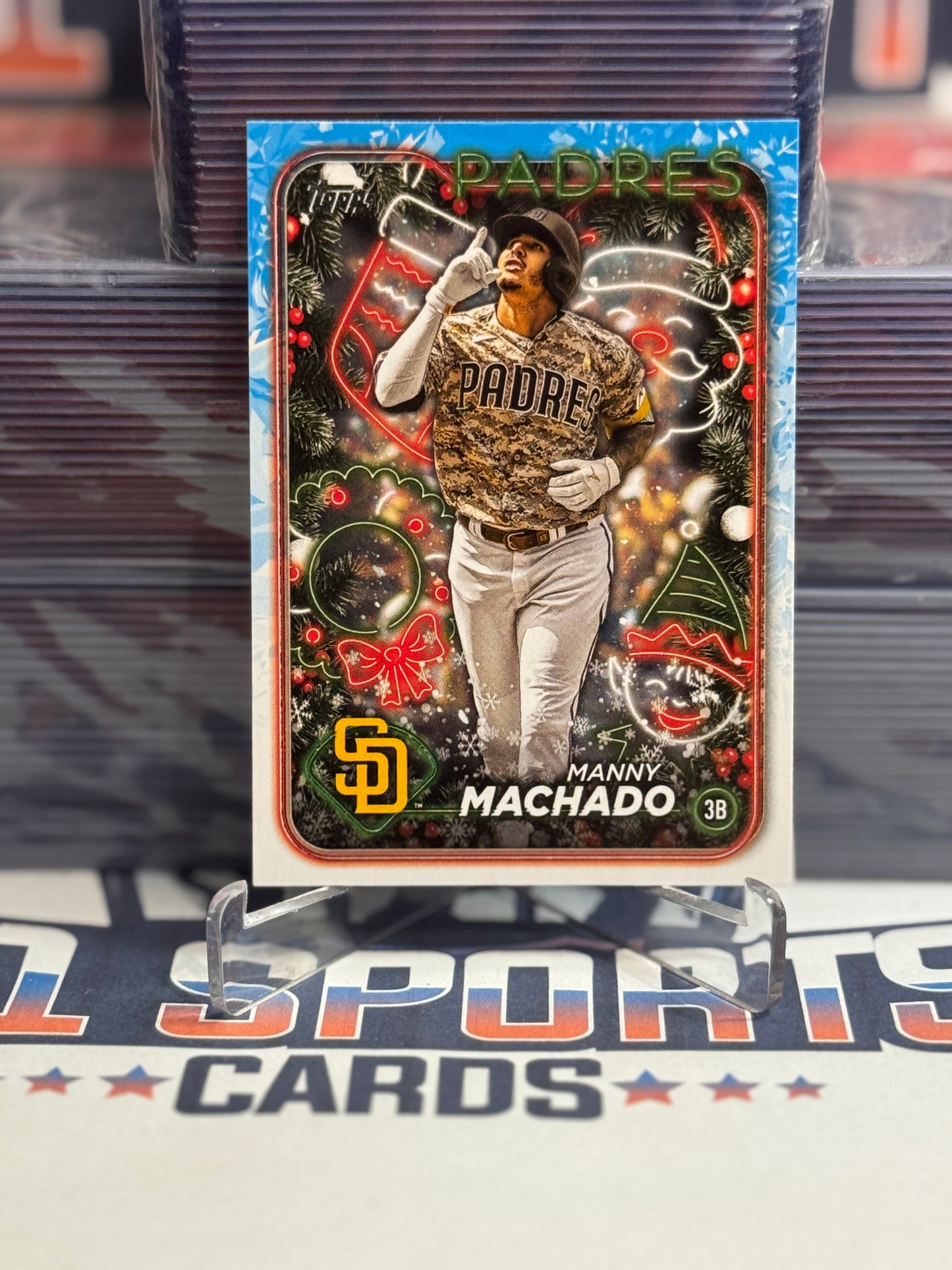 2024 Topps Holiday Manny Machado #H98