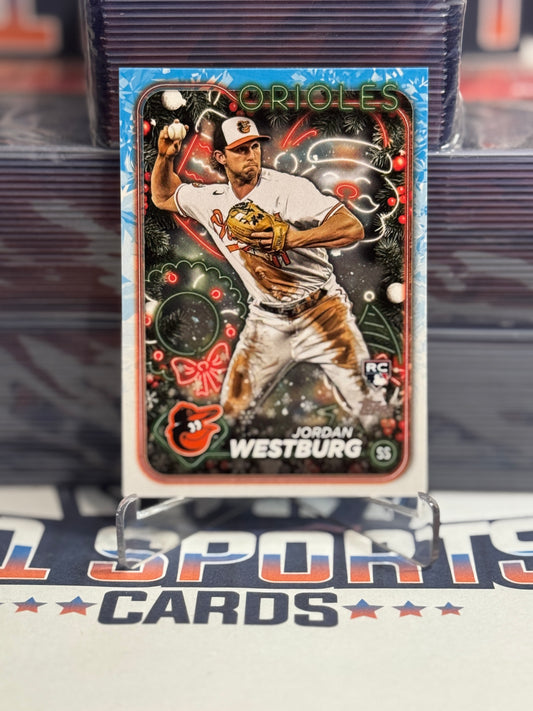 2024 Topps Holiday Jordan Westburg Rookie #H29