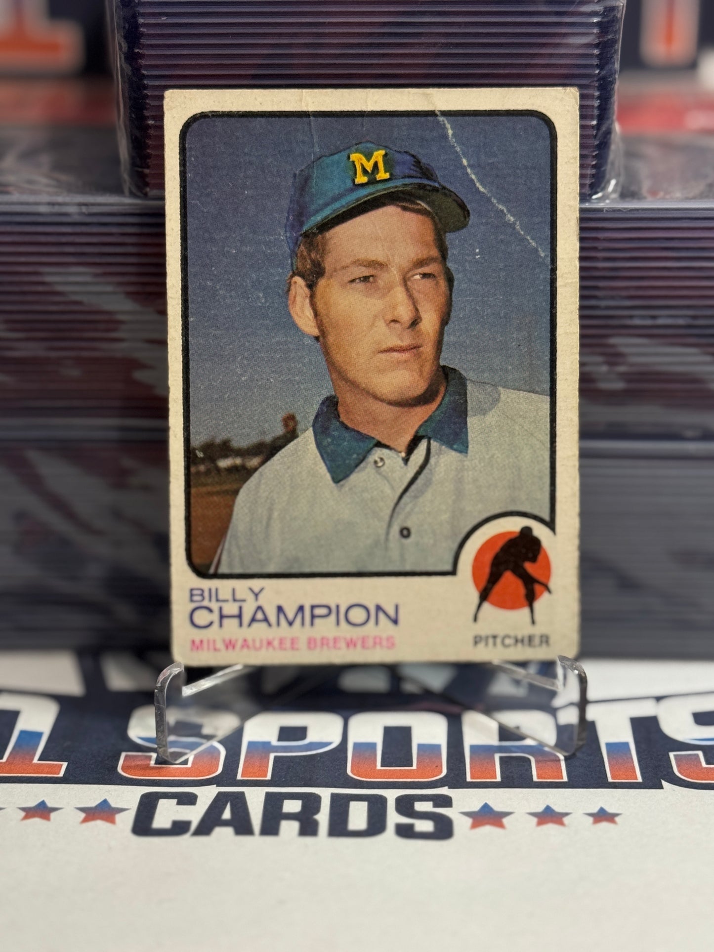 1973 Topps Billy Champion #74