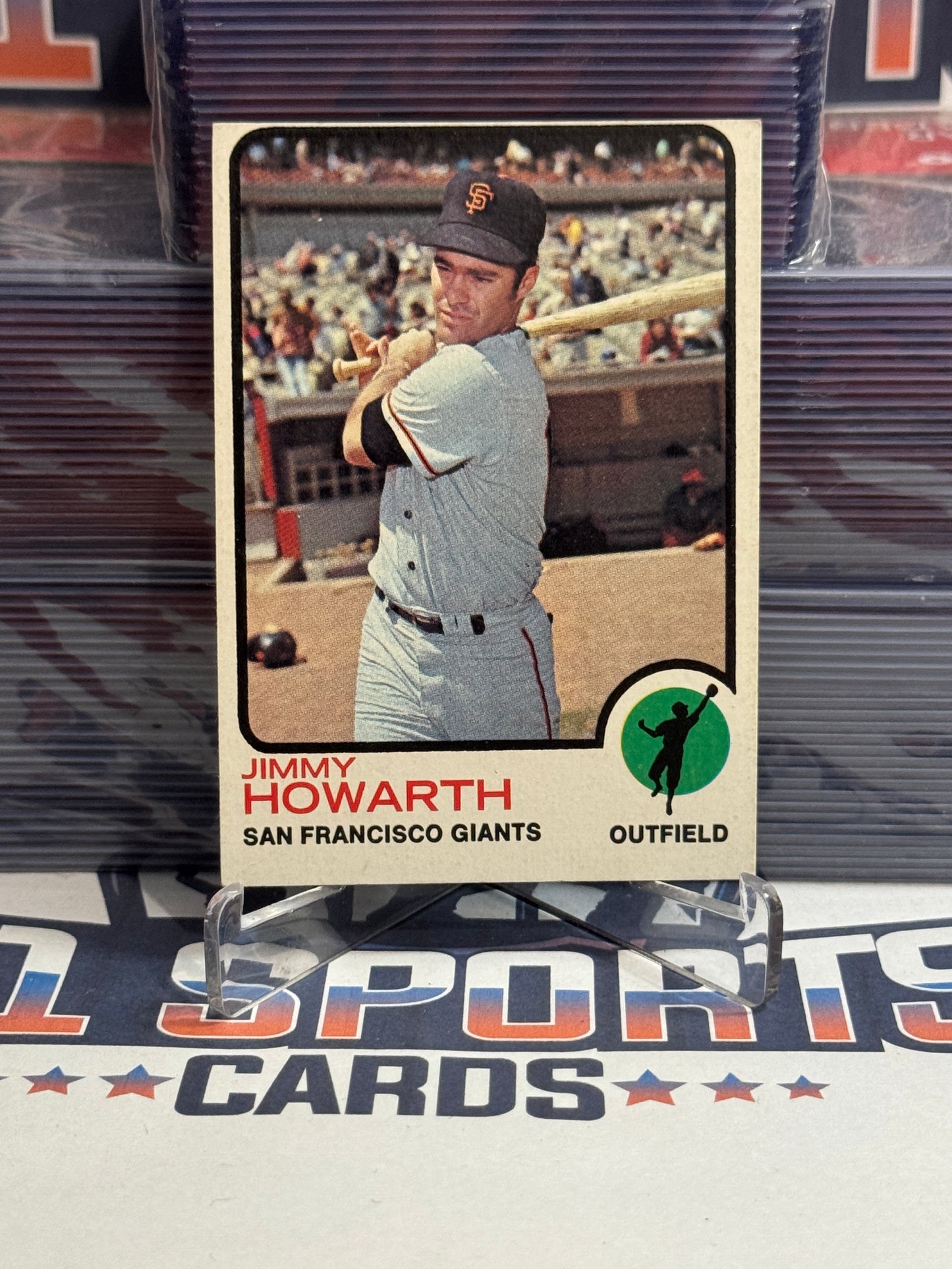 1973 Topps Jimmy Horwarth Rookie #459