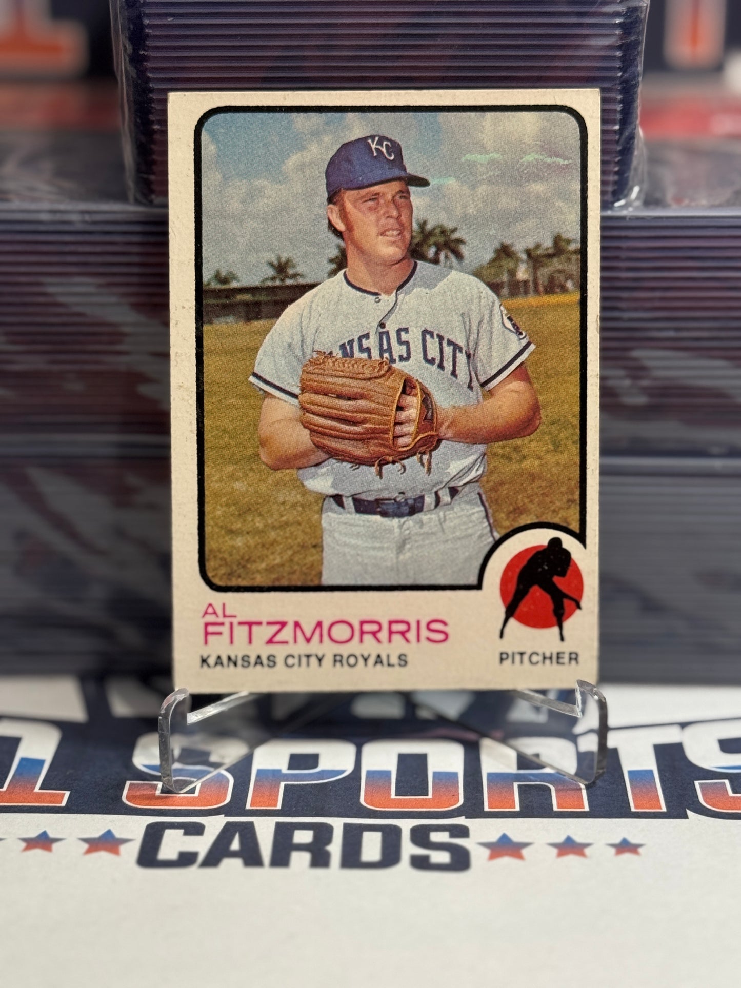 1973 Topps Al Fitzmorris #643