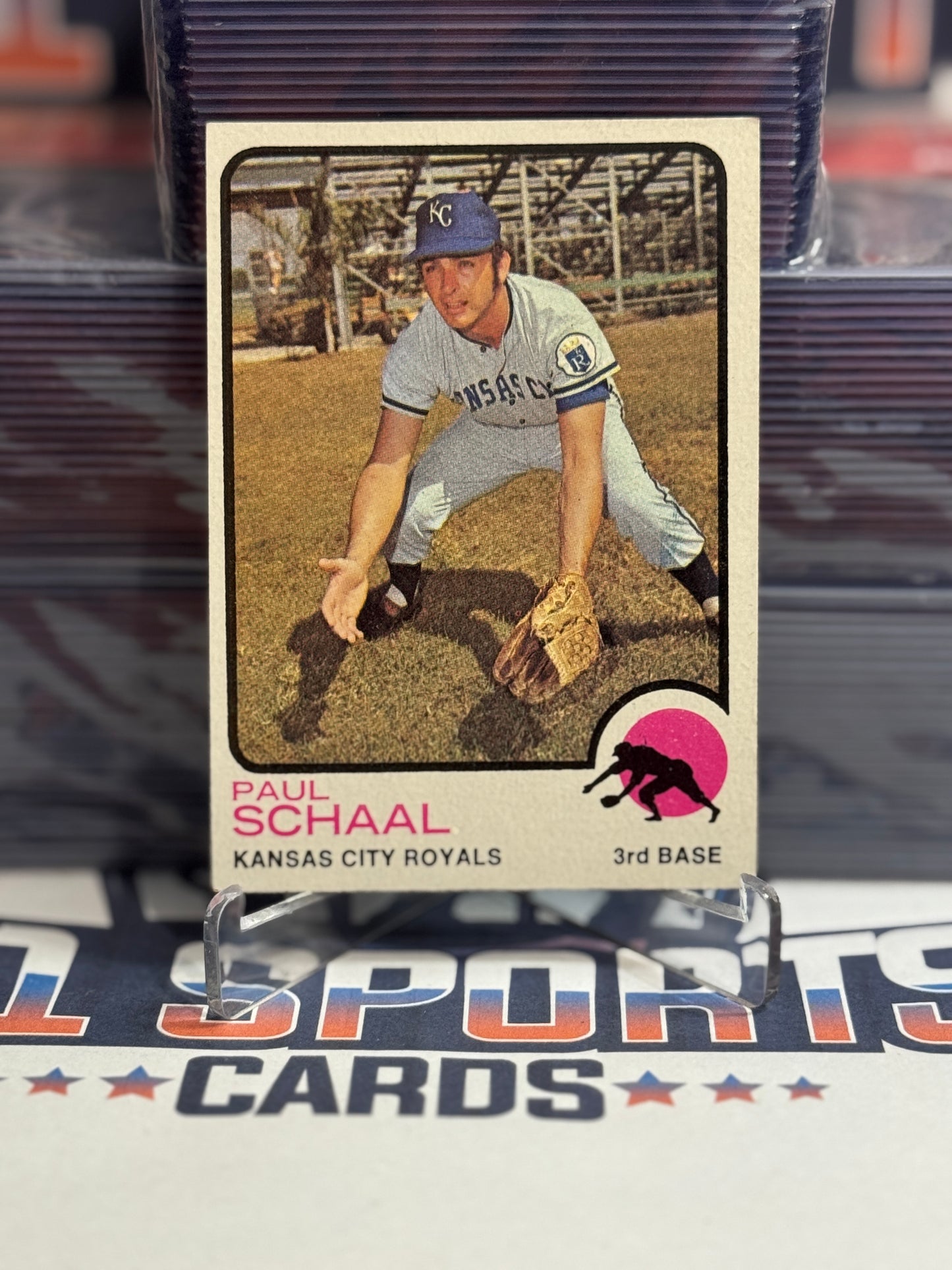 1973 Topps Paul Schaal #416