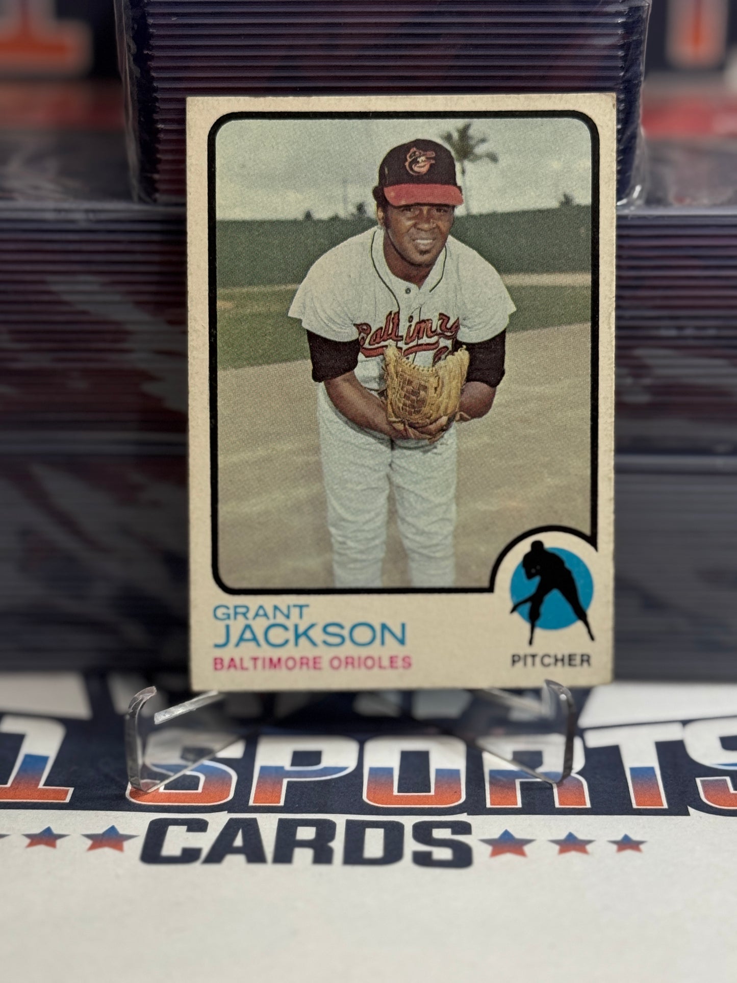 1973 Topps Grant Jackson #396