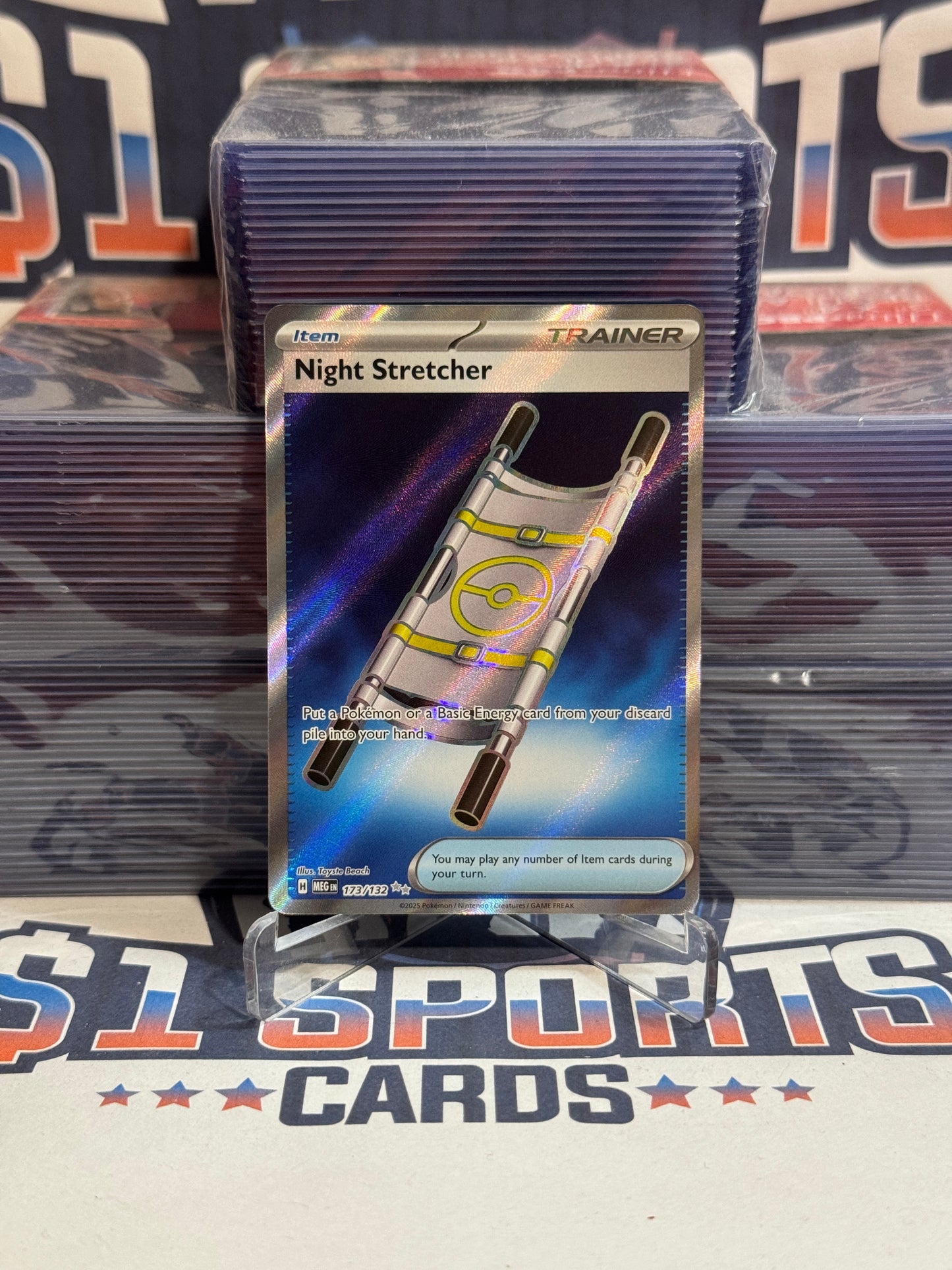 Pokemon TCG: Mega Evolution - Night Stretcher (Ultra Rare) #173