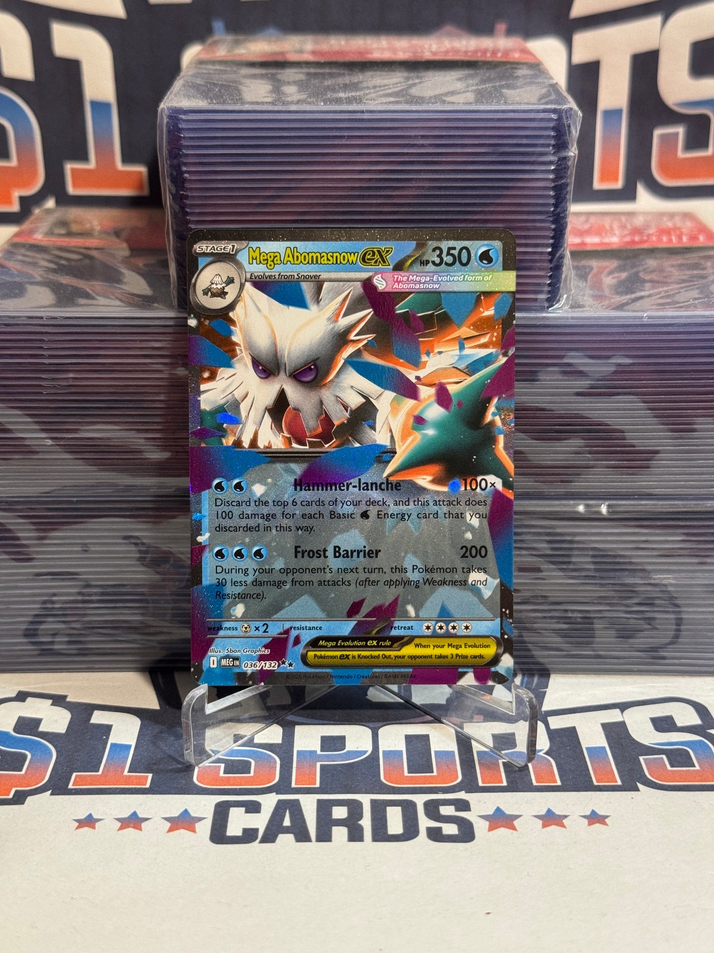 Pokemon TCG: Mega Evolution - Mega Abomasnow EX (Double Rare) #36