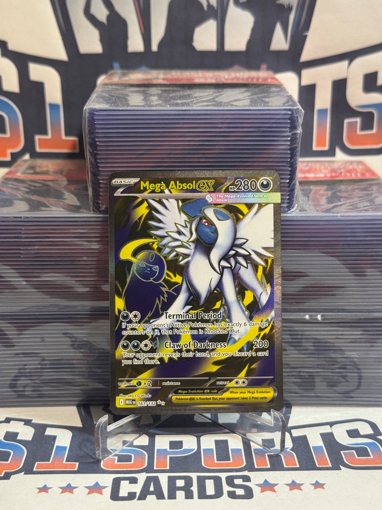 Pokemon TCG: Mega Evolution - Mega Absol EX (Ultra Rare) #161