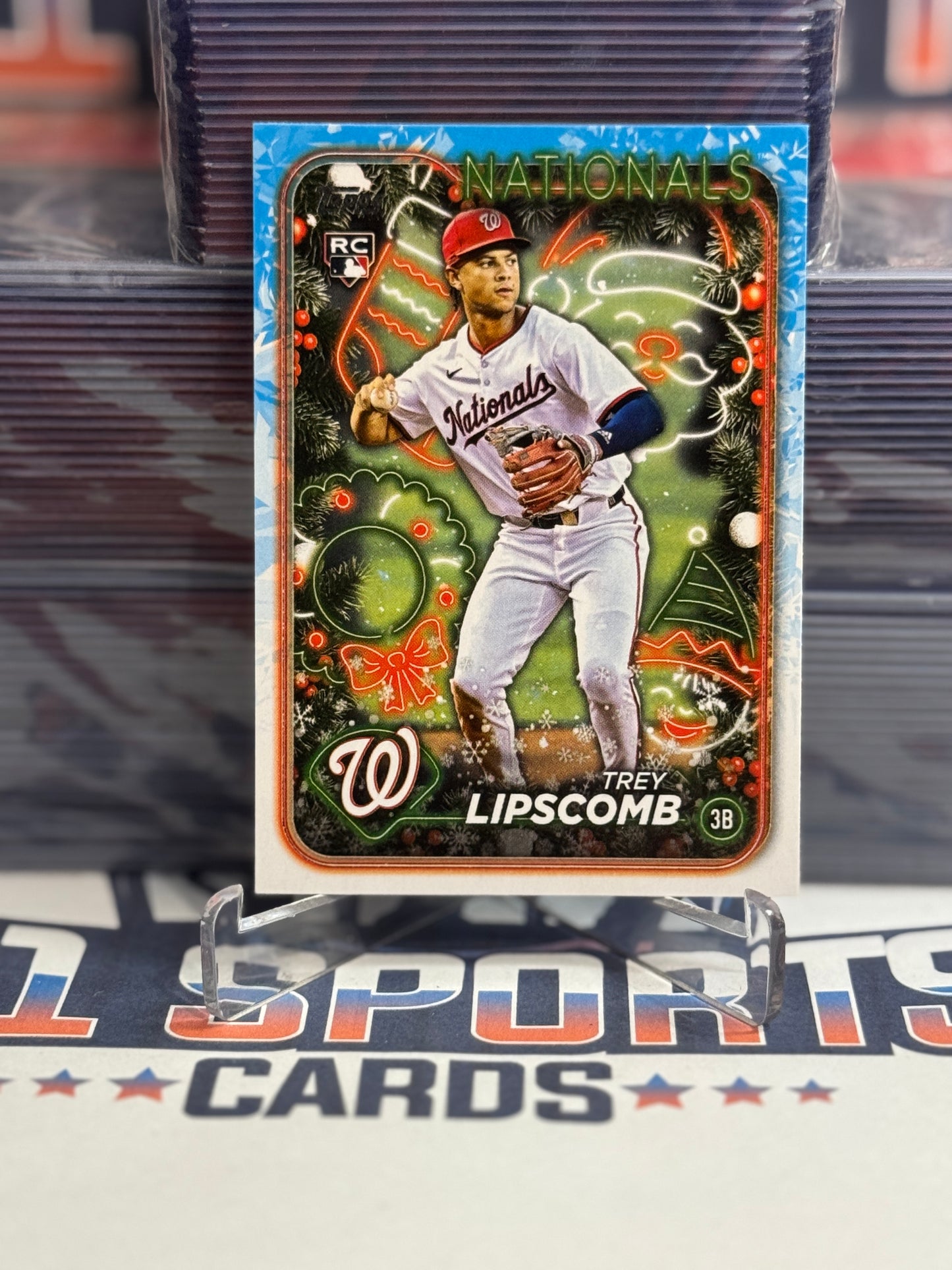 2024 Topps Holiday Trey Lipscomb Rookie #H91