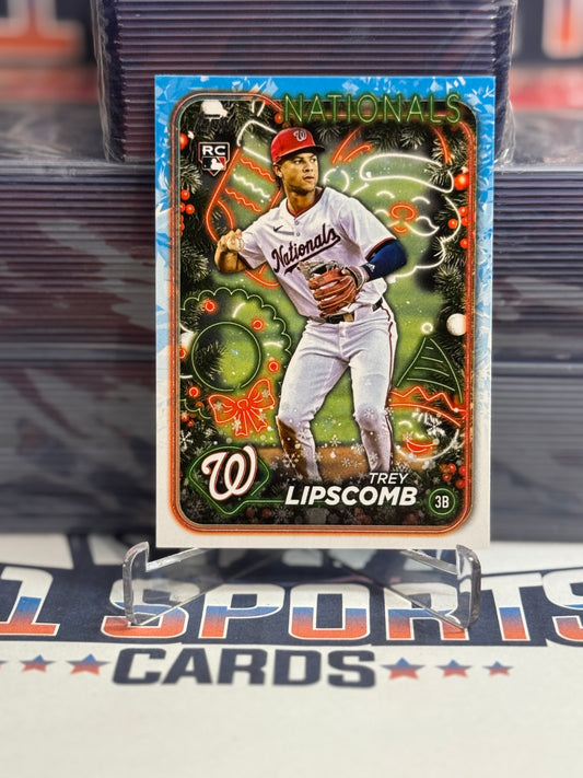 2024 Topps Holiday Trey Lipscomb Rookie #H91