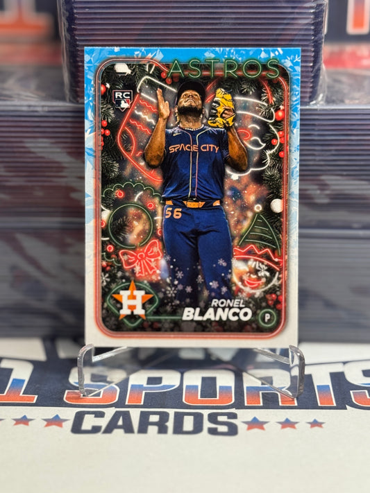 2024 Topps Holiday Ronel Blanco Rookie #H199