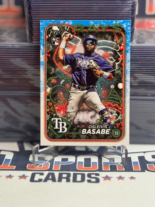 2024 Topps Holiday Osleivis Basabe Rookie #H118