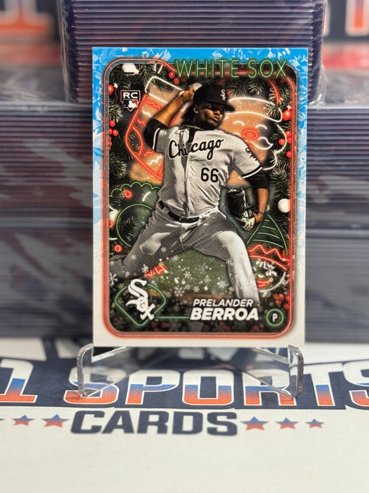 2024 Topps Holiday Prelander Berroa Rookie #H182