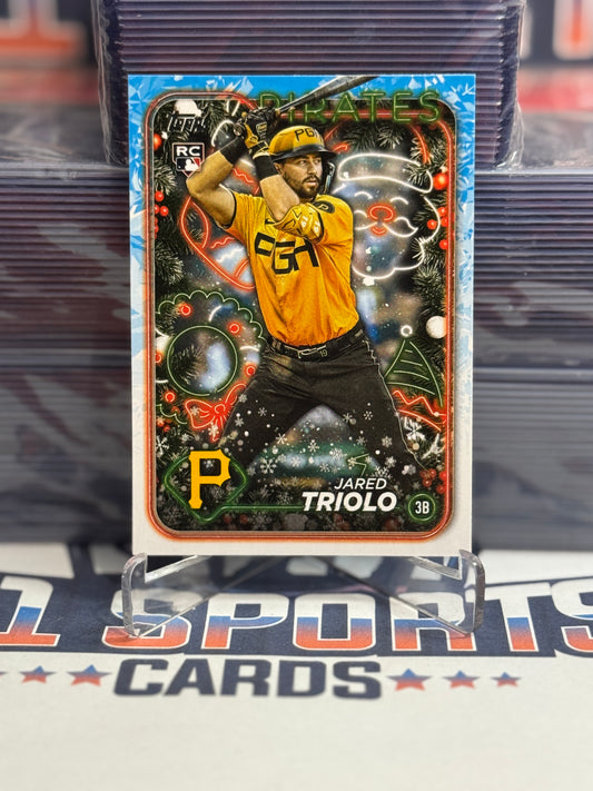 2024 Topps Holiday Jared Triolo Rookie #H188