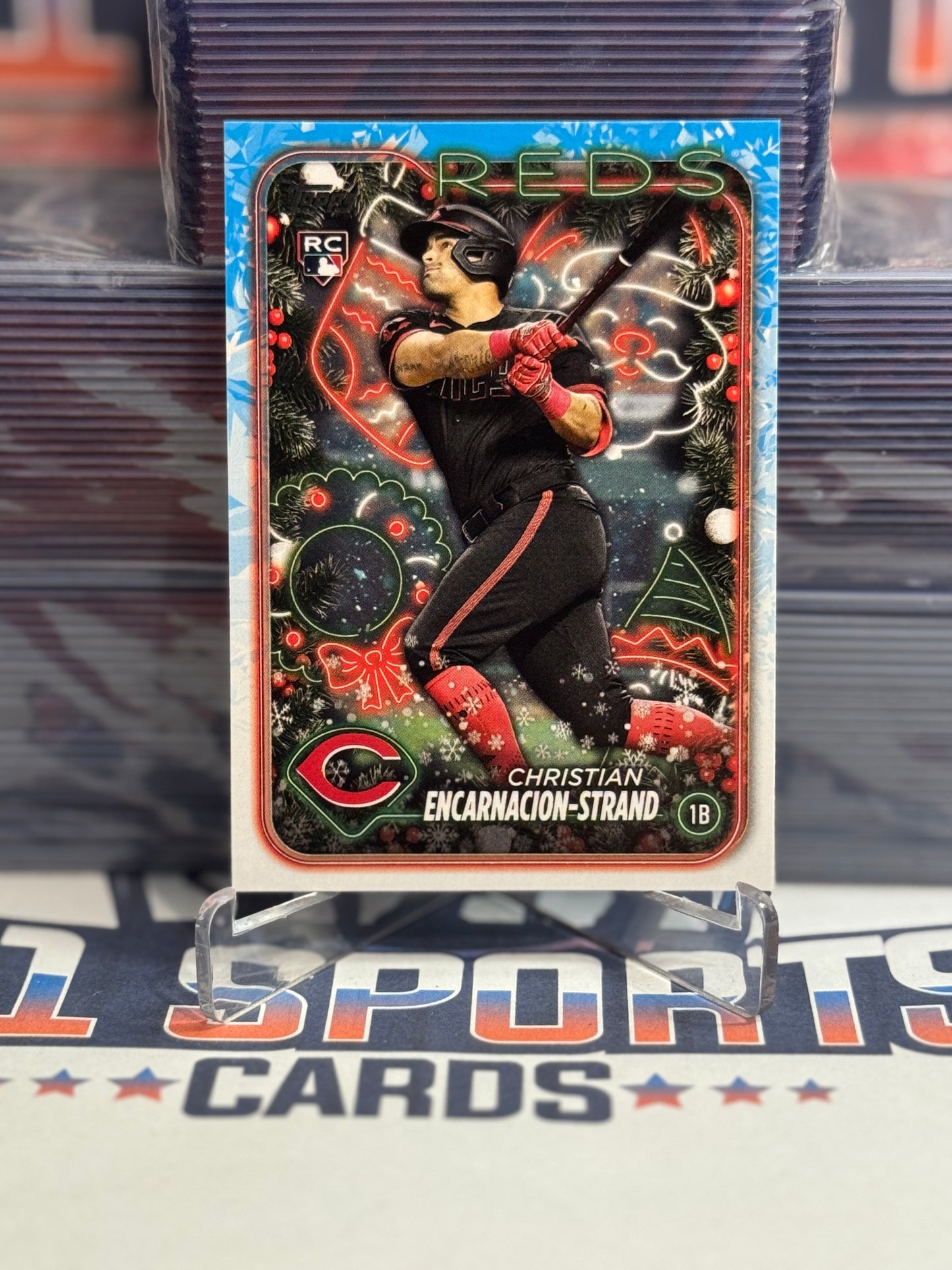 2024 Topps Holiday Christian Encarnacion-Strand Rookie #H85