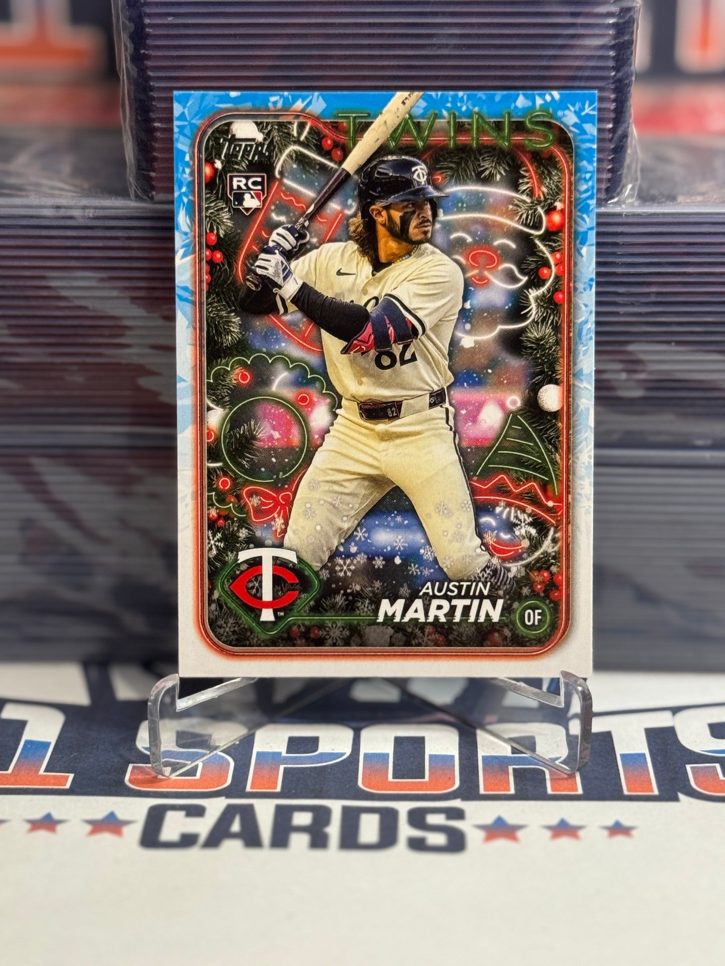 2024 Topps Holiday Austin Martin Rookie #H67