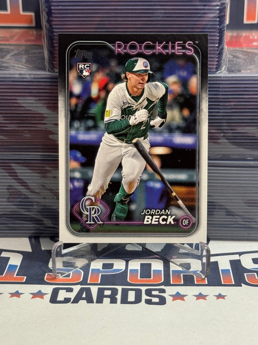 2024 Topps Update Jordan Beck Rookie #US269