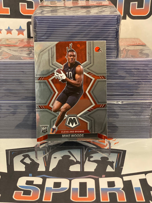 2022 Panini Mosaic Mike Woods Rookie #350