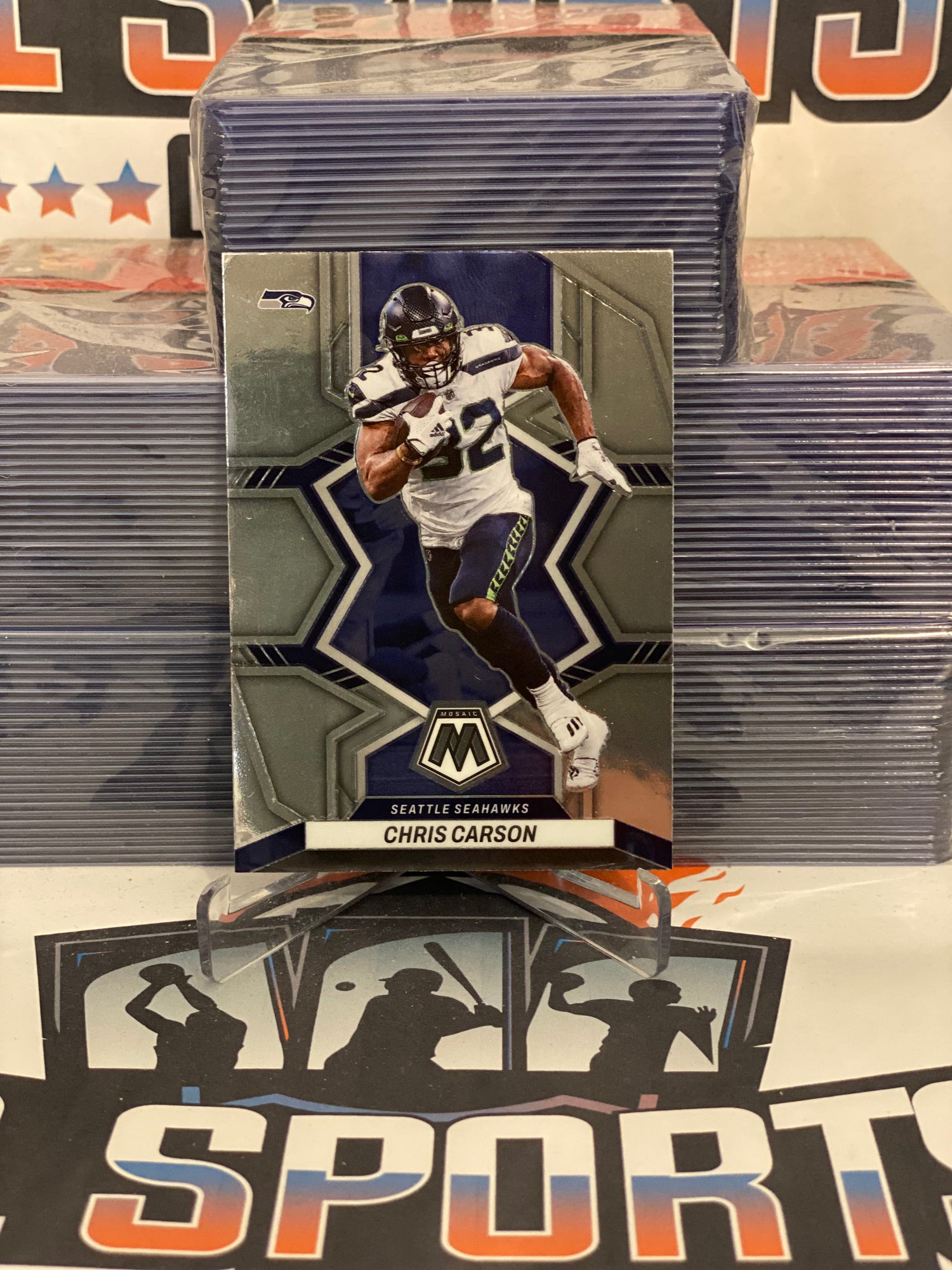 2022 Panini Mosaic Chris Carson #219