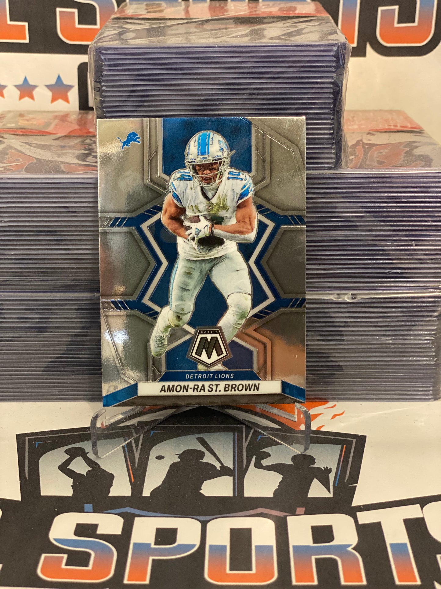 2022 Panini Mosaic (2nd Year) Amon-Ra St. Brown #67