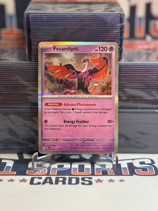 Pokemon TCG: Prismatic Evolutions - Fezandipiti (Holo, Rare) #45