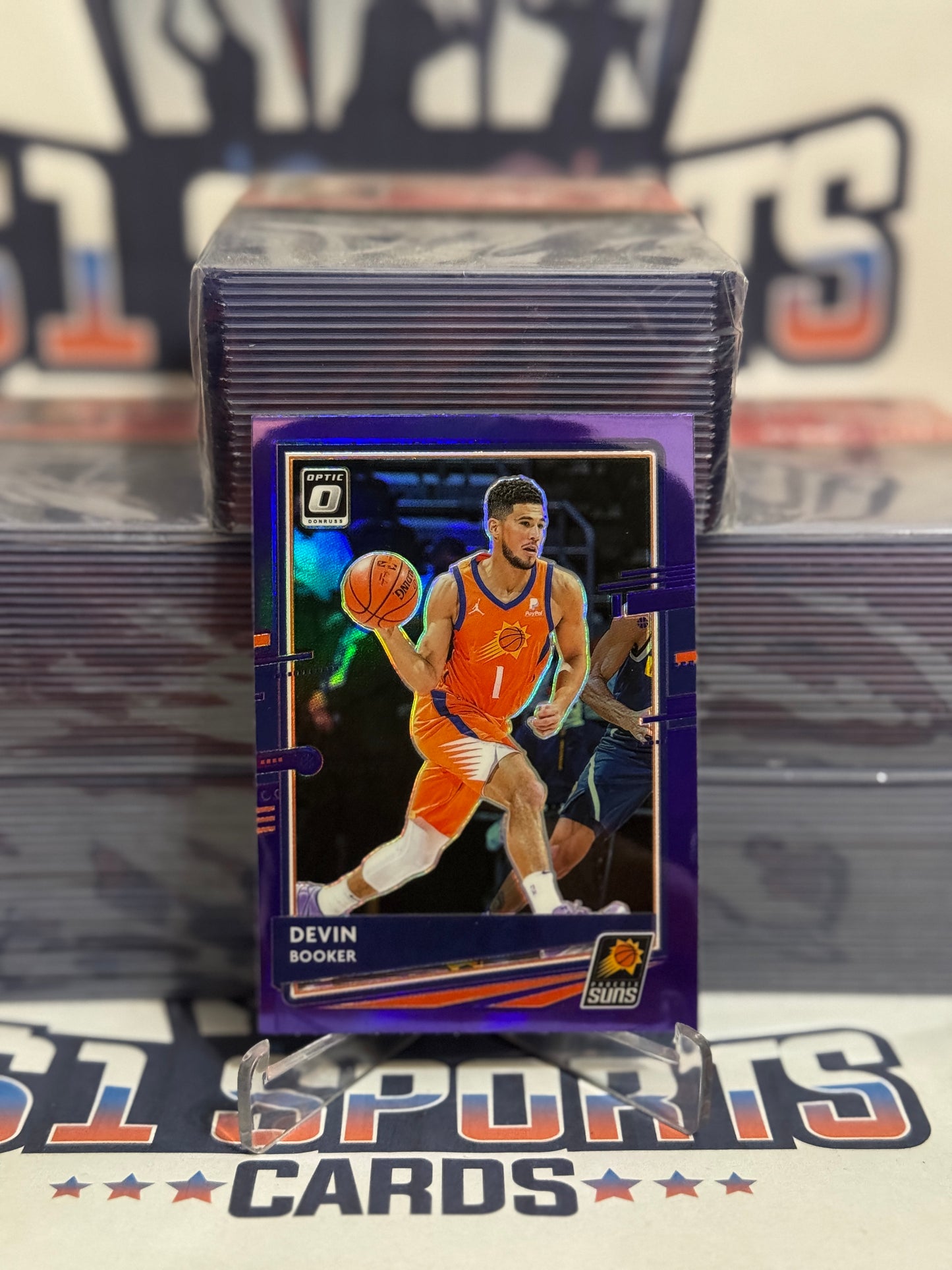 2020 Donruss Optic (Purple Prizm) Devin Booker #122