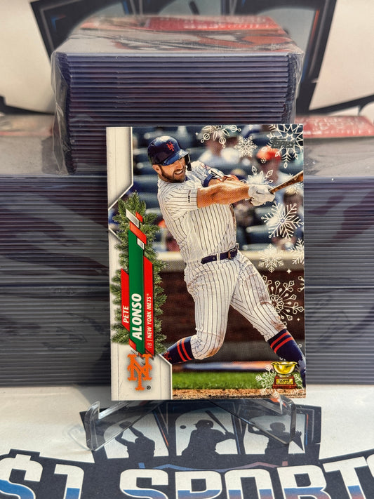 2020 Topps Holiday (Rookie Cup) Pete Alonso #HW122