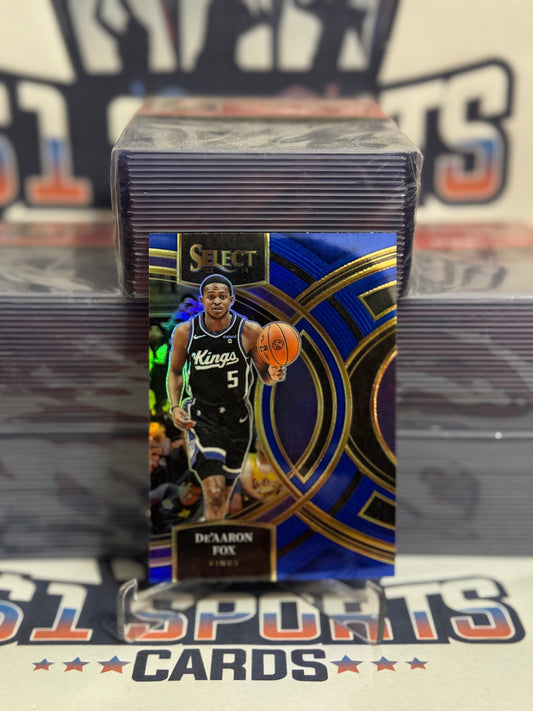 2023 Panini Select (Silver Prizm) De'Aaron Fox #152