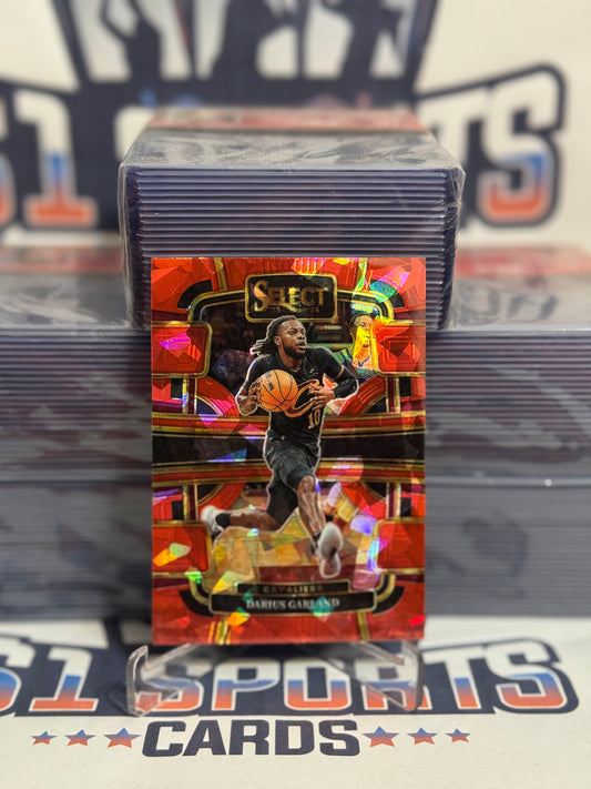 2023 Panini Select (Red Ice Prizm) Darius Garland #50