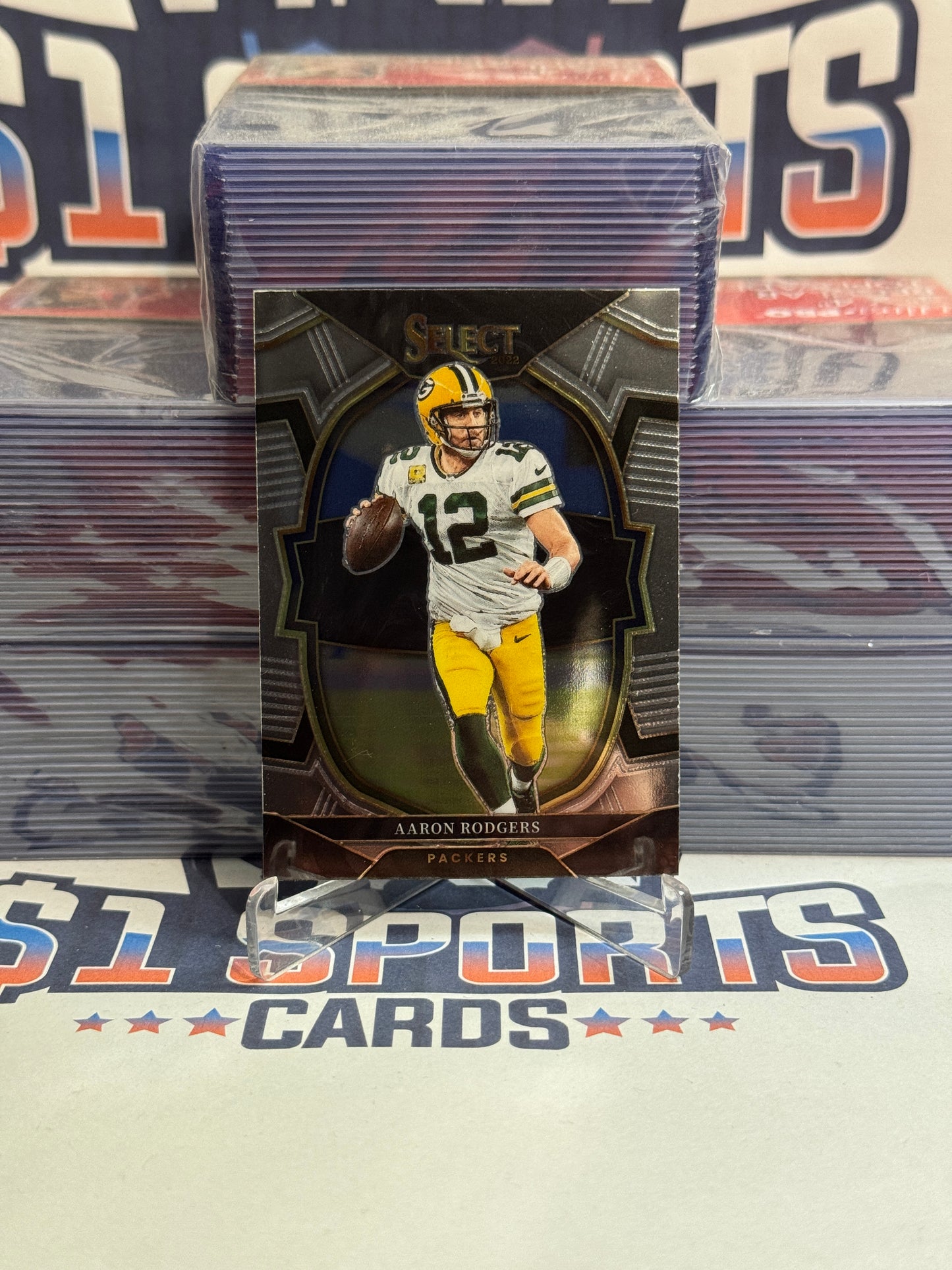 2022 Panini Select Aaron Rodgers #55