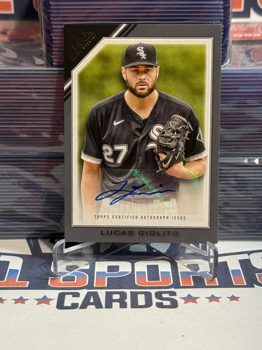 2022 Topps Gallery (Auto) Lucas Giolito #VA-LG