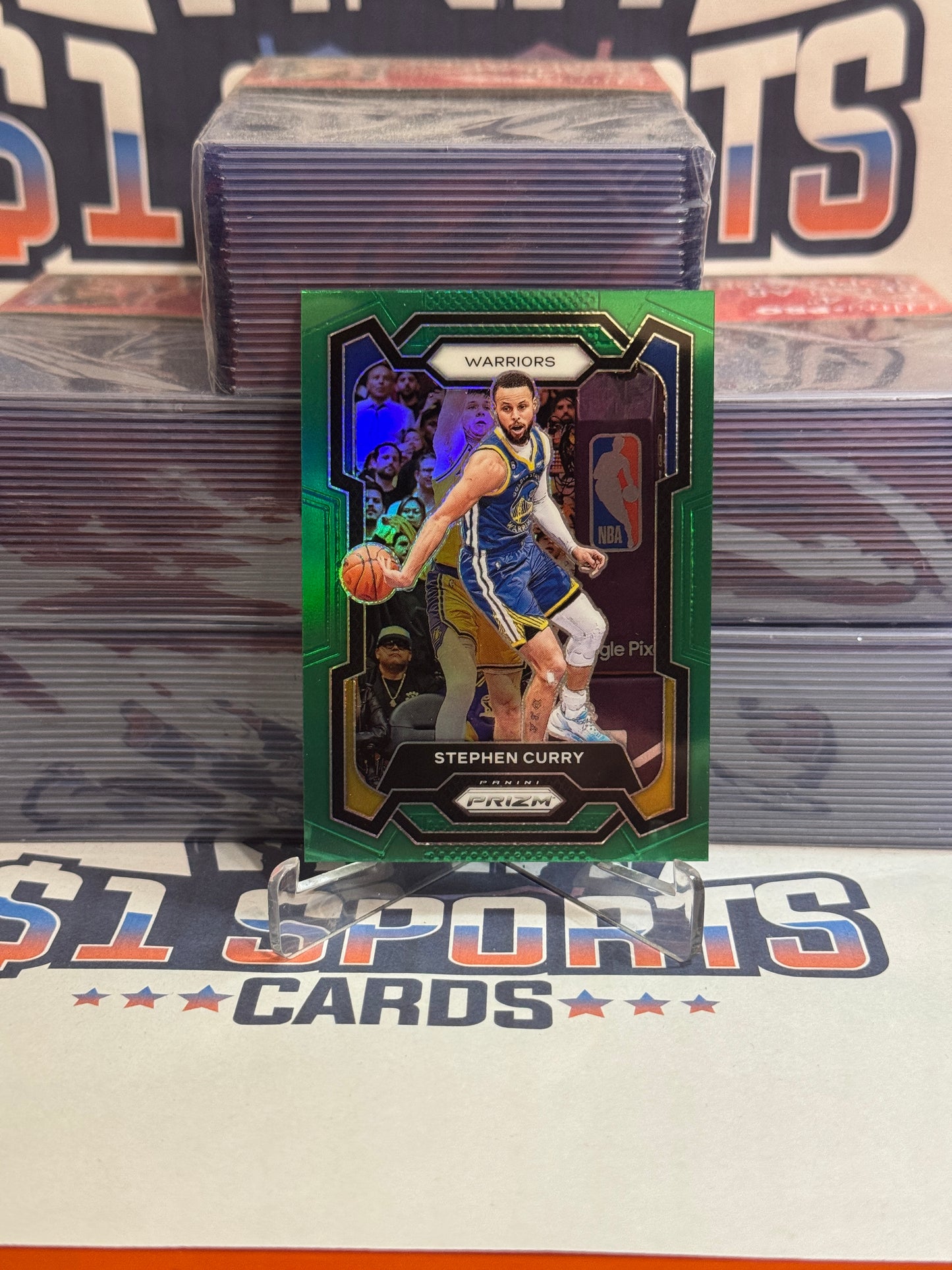 2023 Panini Prizm (Green Prizm) Stephen Curry #119