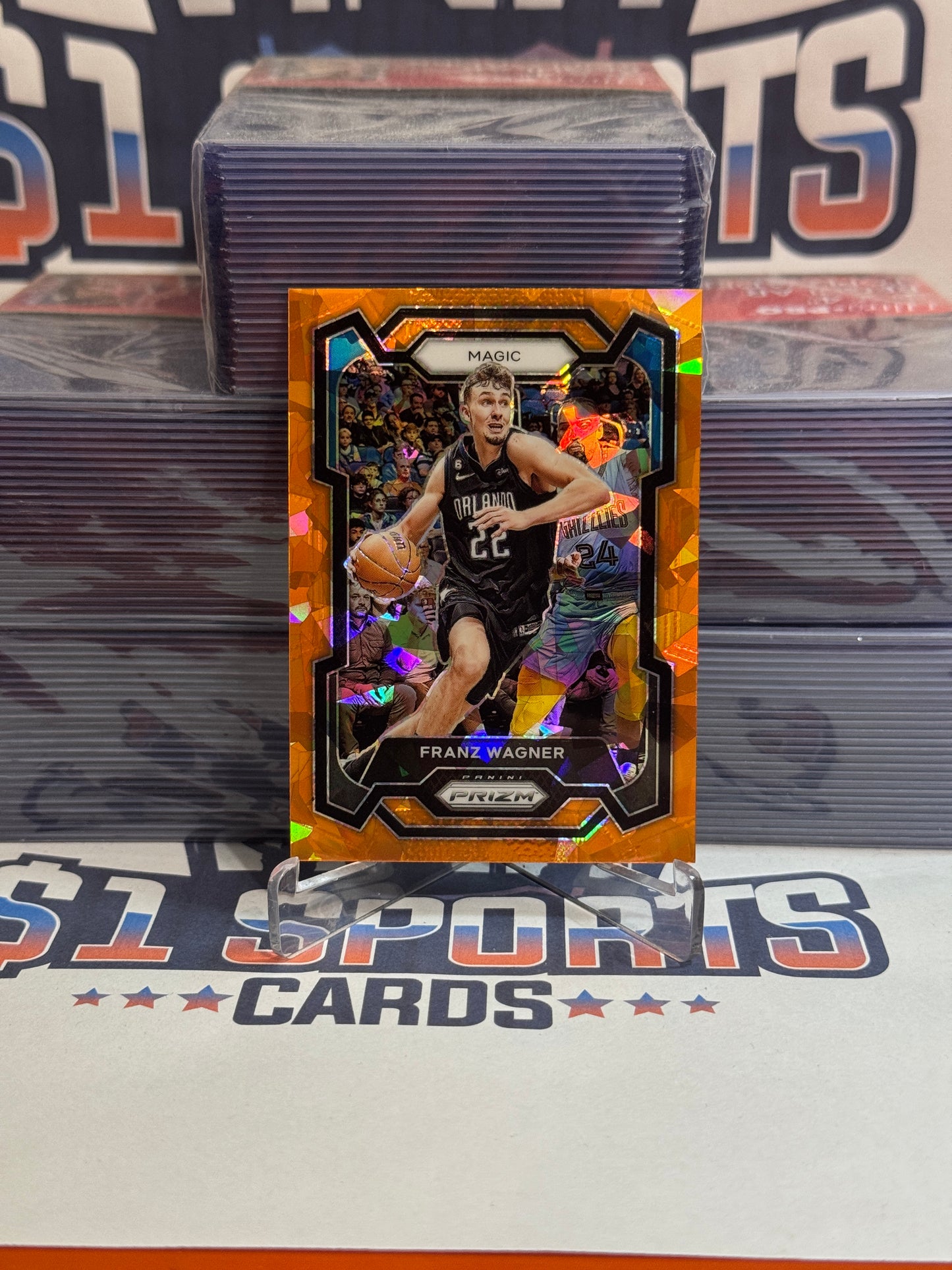 2023 Panini Prizm (Orange Ice Prizm) Franz Wagner #1