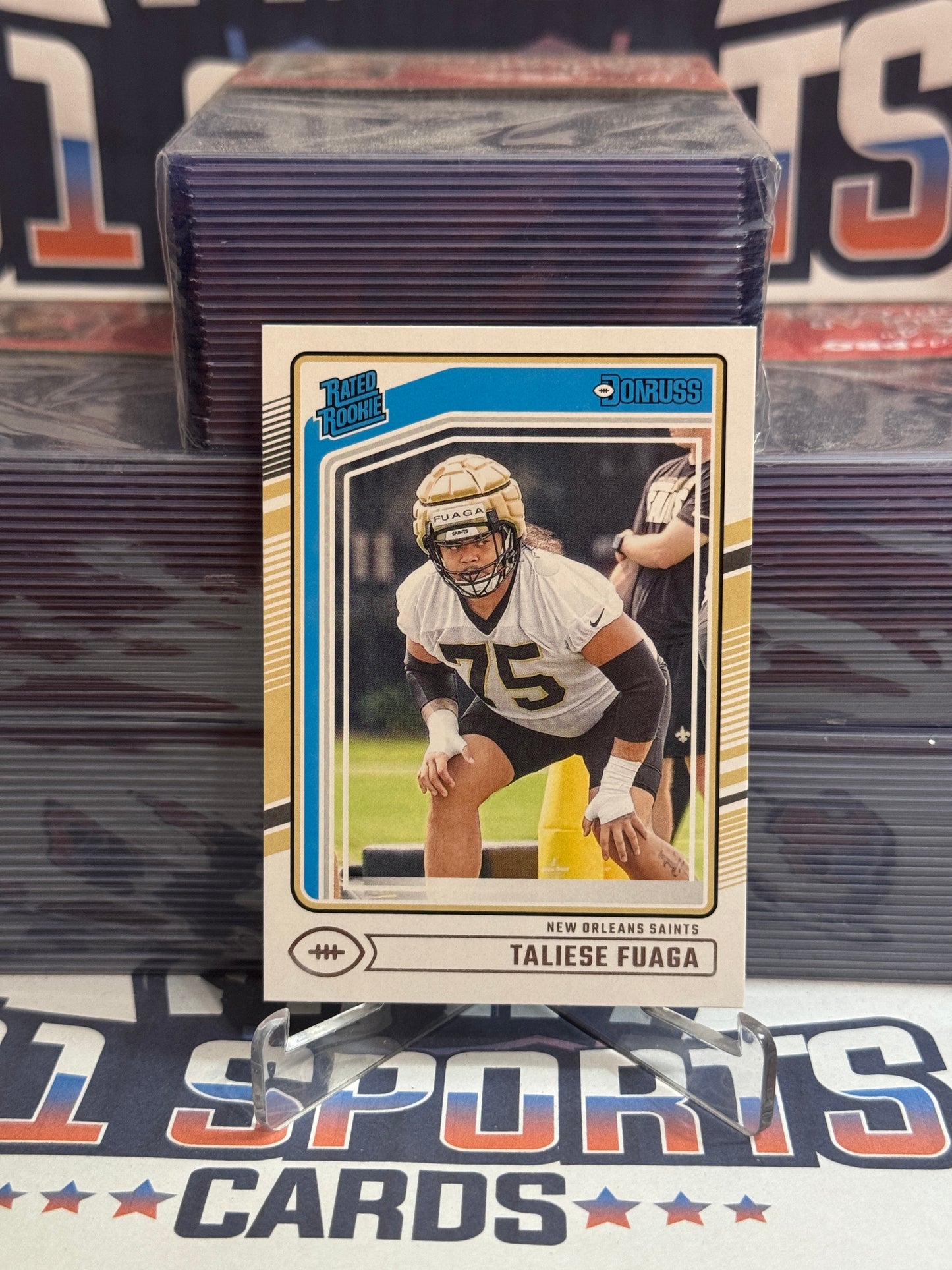 2024 Donruss (Rated Rookie) Taliese Fuaga #310