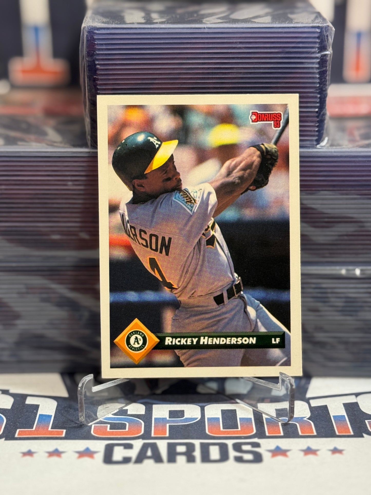 1993 Donruss Rickey Henderson #315