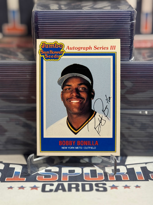 1992 Jumbo Sunflower Seeds Bobby Bonilla #16