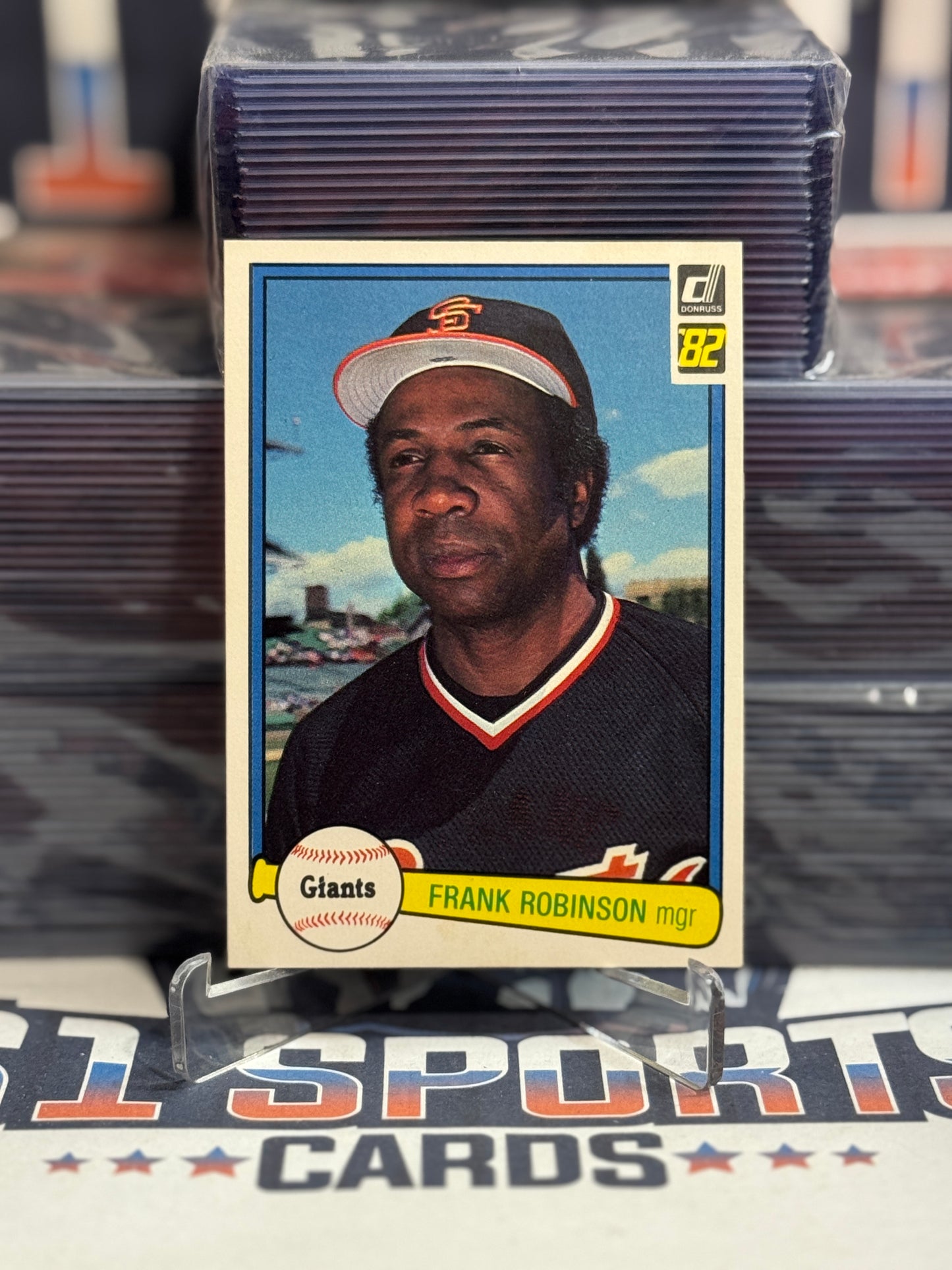 1982 Donruss Frank Robinson #424